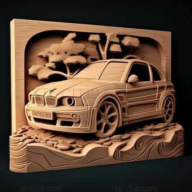 3D мадэль BMW E46 (STL)